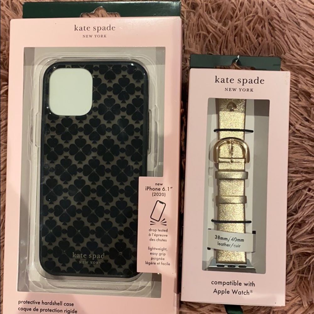 Kate Spade iPhone 11/XR case an Apple Watch band